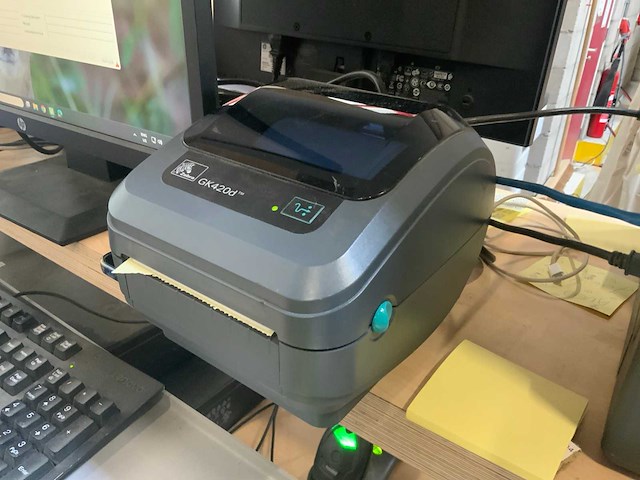 Zebra gk420d labelprinter - afbeelding 4 van  4