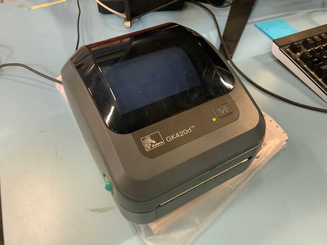 Zebra gk420d labelprinter - afbeelding 1 van  4