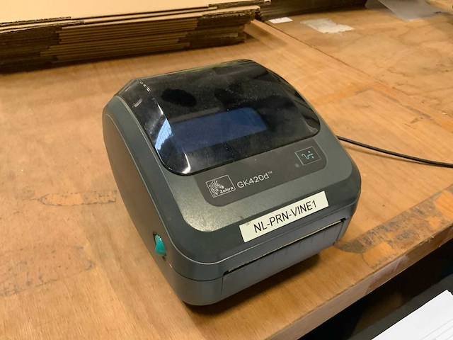 Zebra gk420d labelprinter - afbeelding 1 van  5