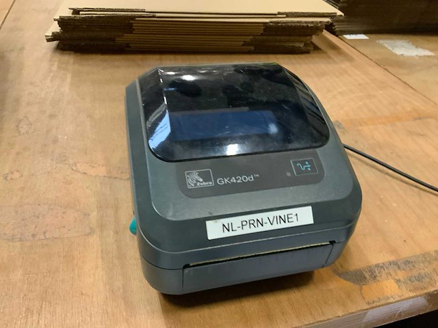 Zebra gk420d labelprinter - afbeelding 2 van  5