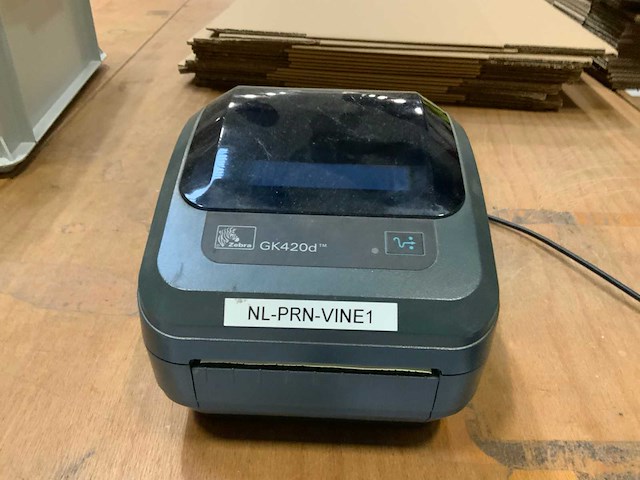 Zebra gk420d labelprinter - afbeelding 4 van  5