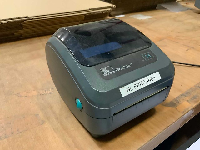 Zebra gk420d labelprinter - afbeelding 5 van  5
