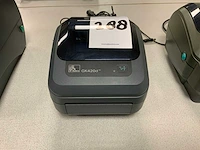 Zebra gk420d labelprinter - afbeelding 2 van  3
