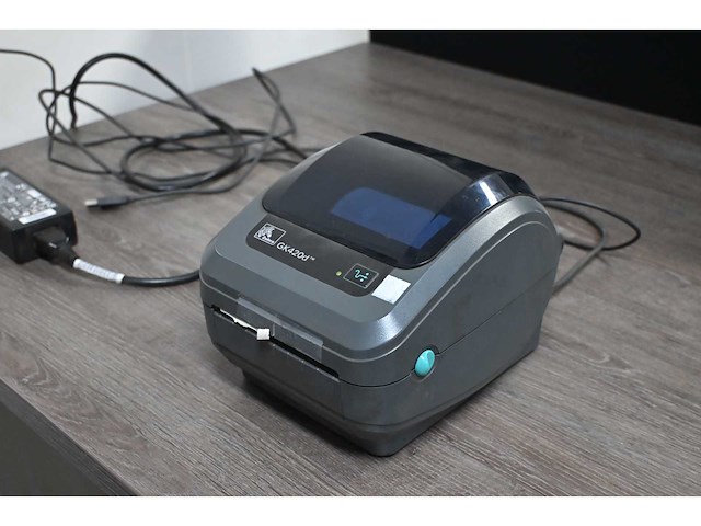 Zebra gk420d labelprinter - afbeelding 1 van  3