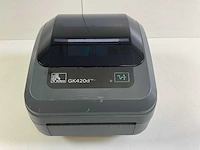 Zebra (gk420d) thermal transfer printers (6x) - afbeelding 4 van  9