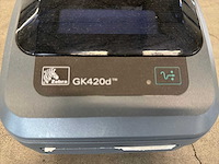 Zebra gk420d thermische labelprinter – 2021 - afbeelding 2 van  3