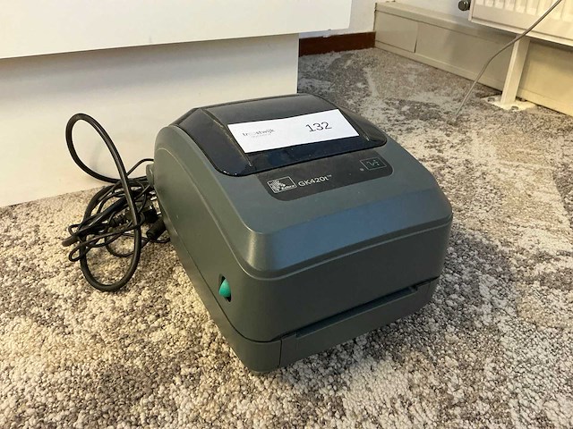 Zebra gk420t labelprinter - afbeelding 1 van  2