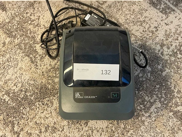 Zebra gk420t labelprinter - afbeelding 2 van  2
