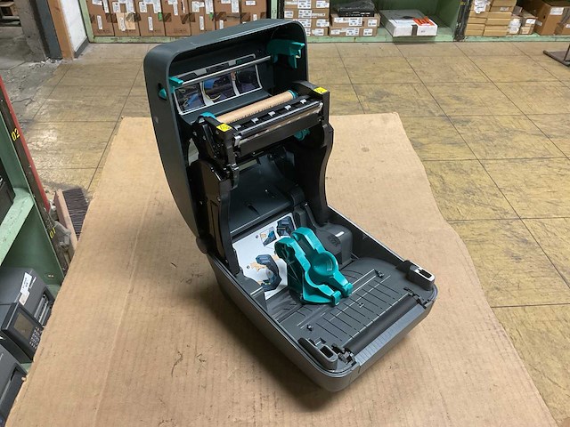 Zebra gk420t labelprinter - afbeelding 3 van  3