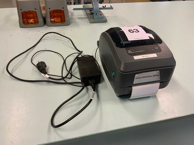 Zebra gk420t labelprinter - afbeelding 1 van  6