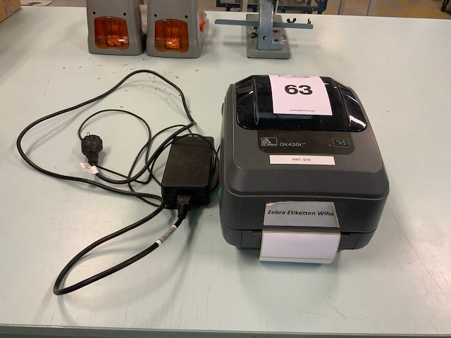 Zebra gk420t labelprinter - afbeelding 3 van  6