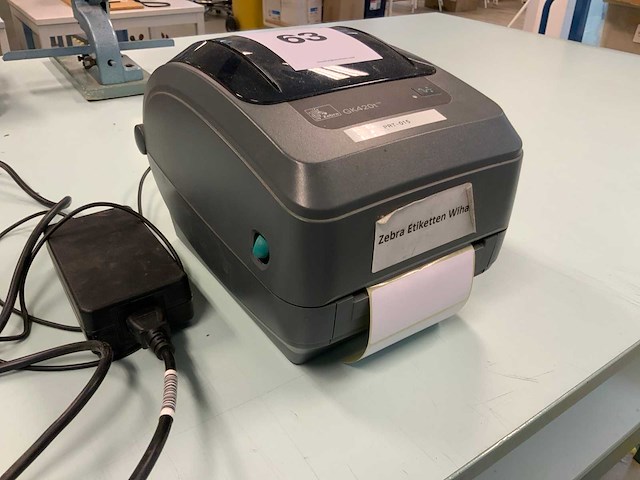 Zebra gk420t labelprinter - afbeelding 4 van  6