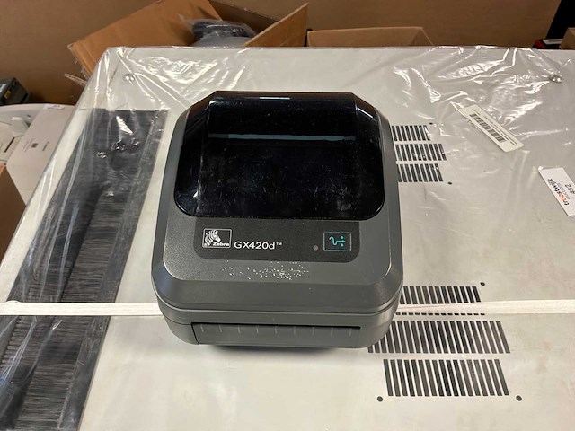Zebra gx420d labelprinter - afbeelding 1 van  2