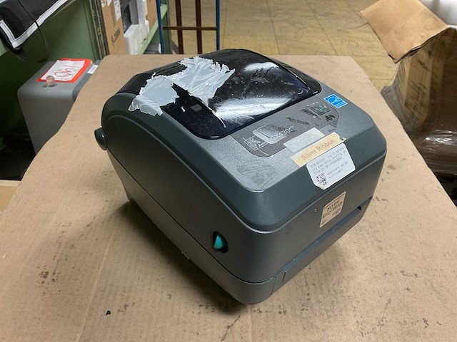 Zebra gx430t labelprinter - afbeelding 1 van  4