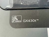 Zebra gx430t labelprinter - afbeelding 3 van  4