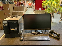 Zebra, iiyama, symbol zm400 labelprinter, handscanner en monitor - afbeelding 1 van  7