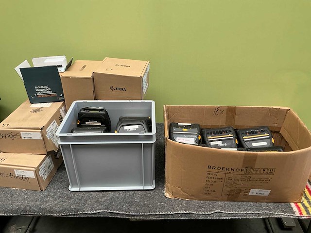 Zebra labelprinters en toebehoren - afbeelding 1 van  7