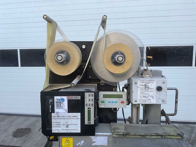 Zebra legitronic 110pax4 print- en etiketteermachine - afbeelding 2 van  9