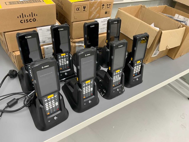 Zebra mc330l handscanner inclusief diverse accessoires (8x) - afbeelding 4 van  10