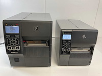 Zebra mix model high-speed thermal industrial labelprinters - check description (2x) - afbeelding 1 van  12