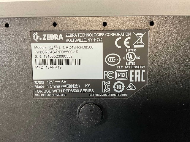 Zebra (rfd8500) / crd4s-rfd8500), barcode scanners with a mobile device charger (15x) - afbeelding 7 van  15