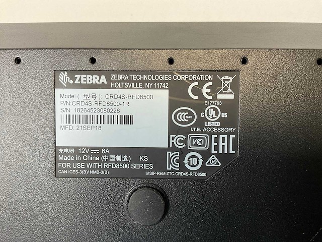 Zebra (rfd8500) / crd4s-rfd8500), barcode scanners with a mobile device charger (16x) - afbeelding 6 van  12