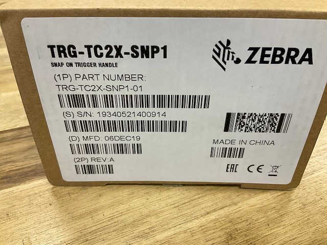 Zebra trg-tc2x-snp1 pistol grip - afbeelding 2 van  2