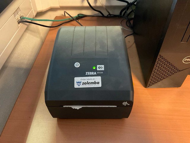 Zebra zd220 labelprinter - afbeelding 1 van  4