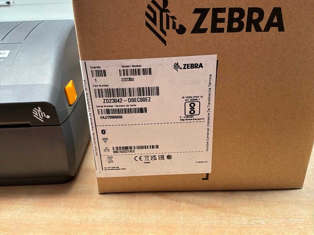 Zebra zd230 labelprinter (4x) - afbeelding 5 van  5