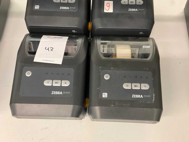 Zebra zd420 labelprinter (4x) - afbeelding 3 van  4