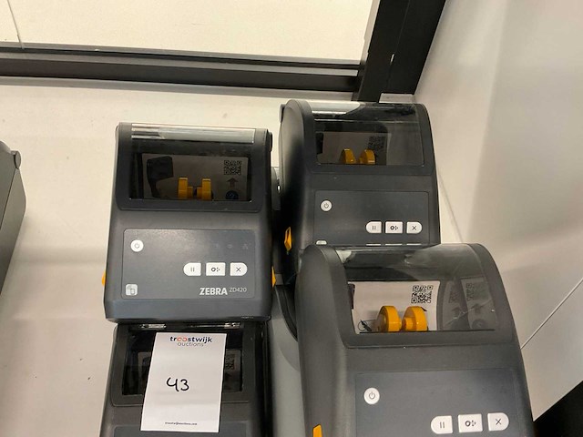 Zebra zd420 labelprinter (7x) - afbeelding 3 van  4