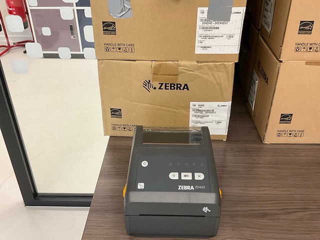 Zebra zd420 labelprinter (8x) - afbeelding 5 van  6