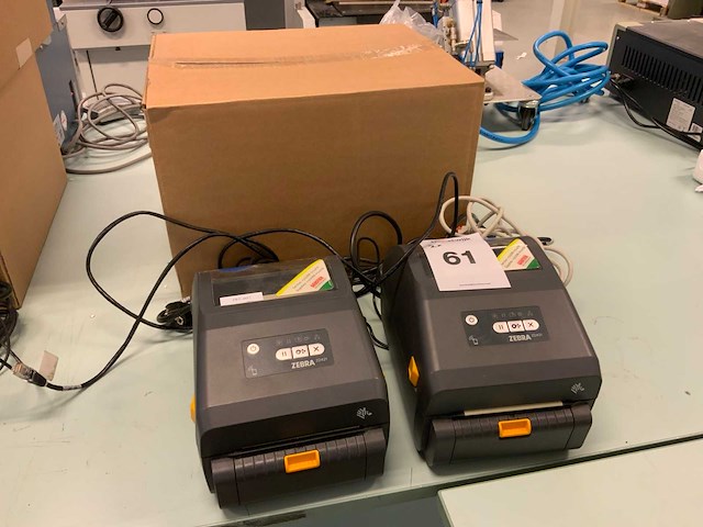 Zebra zd421 labelprinter (2x) - afbeelding 1 van  10