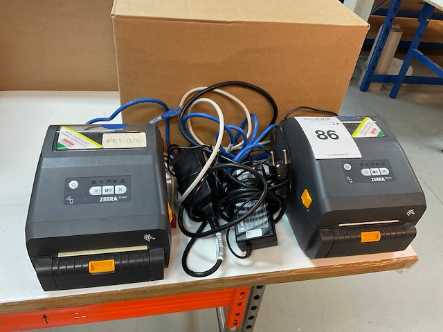 Zebra zd421 labelprinter (2x) - afbeelding 2 van  6