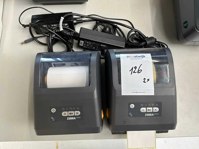 Zebra zd421 labelprinter (2x) - afbeelding 2 van  2