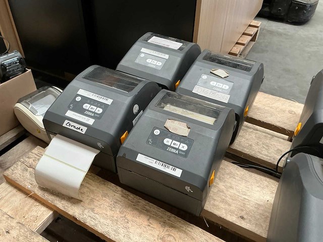 Zebra zd421 labelprinter (4x) - afbeelding 1 van  4