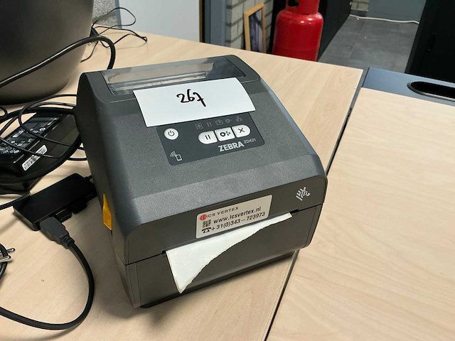 Zebra zd421 labelprinter - afbeelding 2 van  4