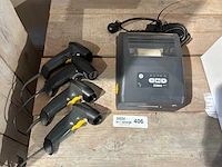 Zebra zd421 printer & scanner (5x)