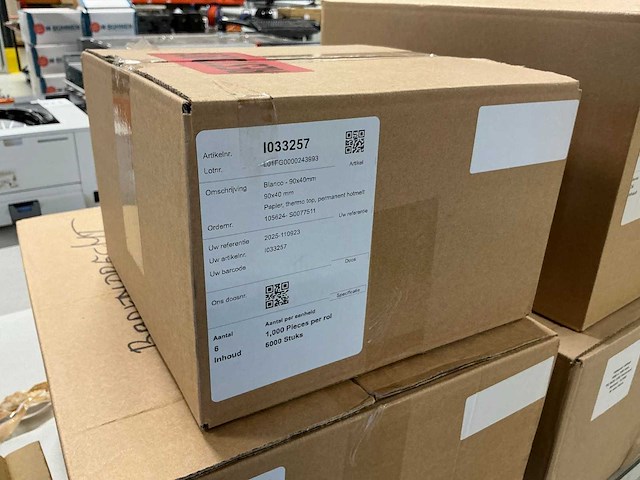 Zebra zd421d labelprinter met labels (diverse) - afbeelding 4 van  8