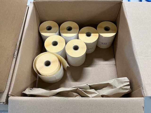 Zebra zd421d labelprinter met labels (diverse) - afbeelding 8 van  8