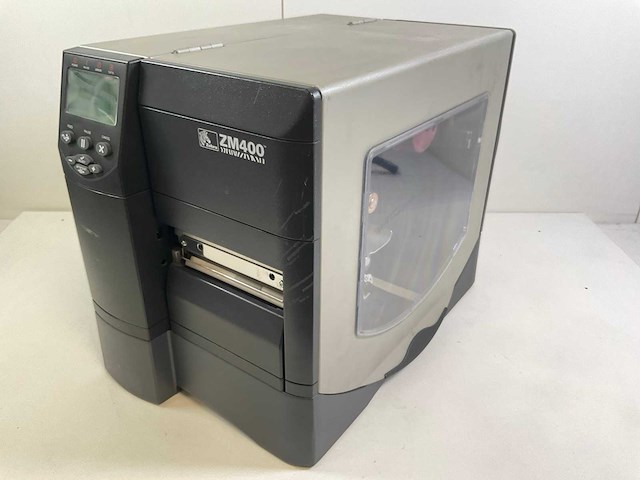 Zebra (zm400) industrial thermal label printers (2x) - afbeelding 3 van  9