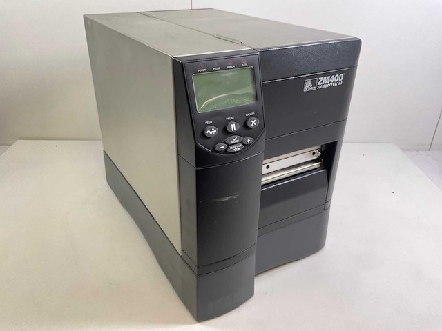 Zebra (zm400) industrial thermal label printers (2x) - afbeelding 4 van  9