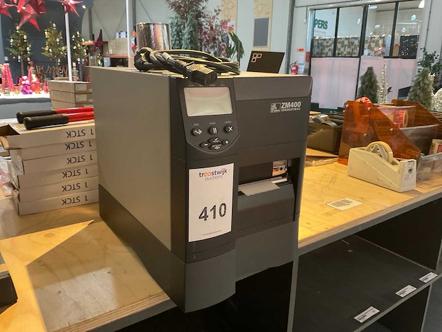 Zebra zm400 labelprinter - afbeelding 1 van  5