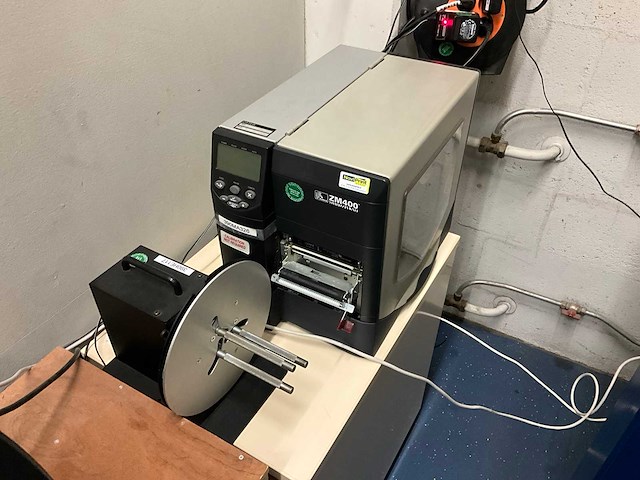 Zebra zm400 labelprinter - afbeelding 1 van  5