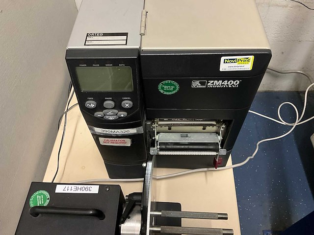 Zebra zm400 labelprinter - afbeelding 4 van  5