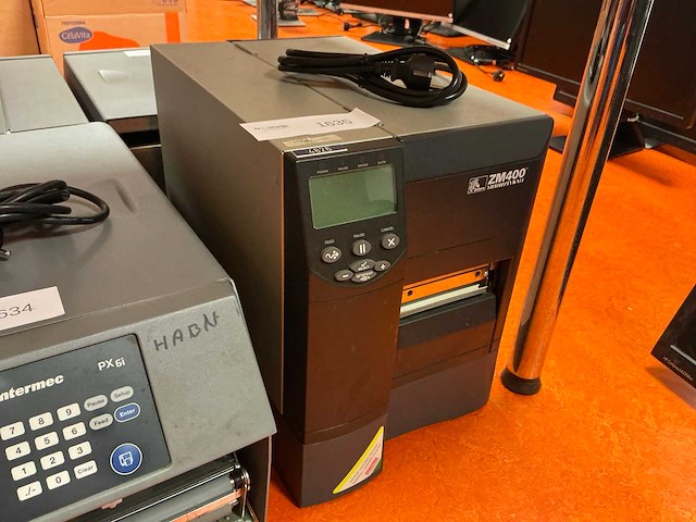 Zebra zm400 labelprinter - afbeelding 1 van  2