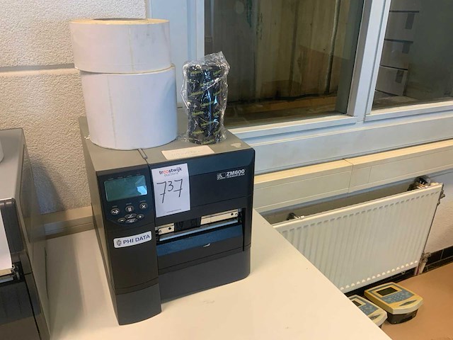 Zebra zm600 labelprinter - afbeelding 1 van  2