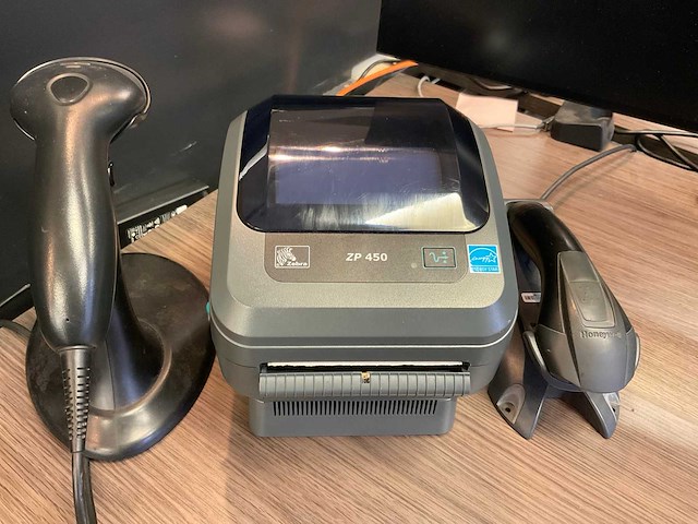 Zebra zp450 label thermische printer - afbeelding 1 van  5