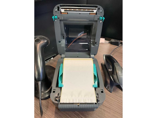 Zebra zp450 label thermische printer - afbeelding 3 van  5