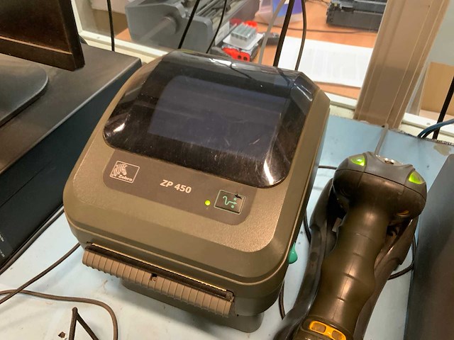 Zebra zp450 labelprinter - afbeelding 2 van  4